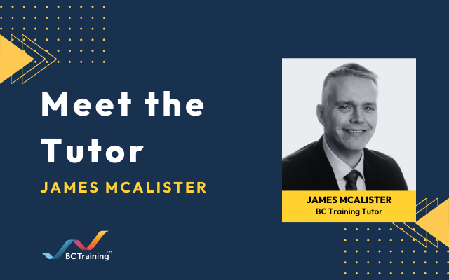 Meet The Tutor – James McAlister