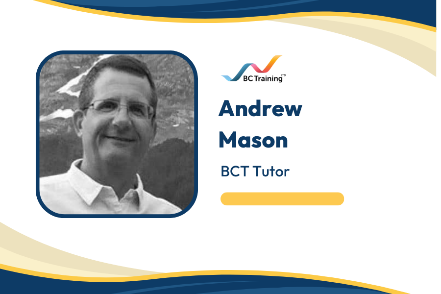 Meet The Tutor – Andrew Mason