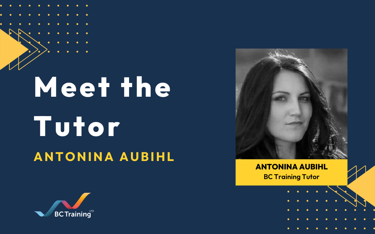 Meet The Tutor – Antonina Aubihl